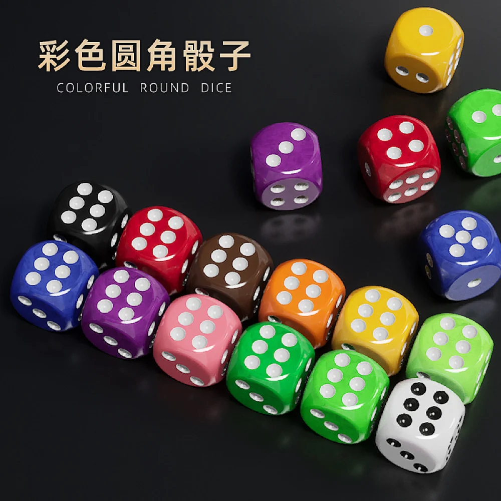 Colorful Dice Cups with 5 Dice - Image 2