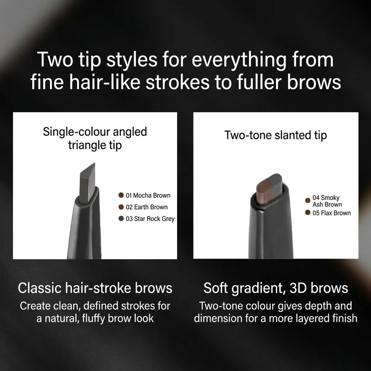 Colorkey 3D Eyebrow Pencil #02 Earth Brown - Image 3