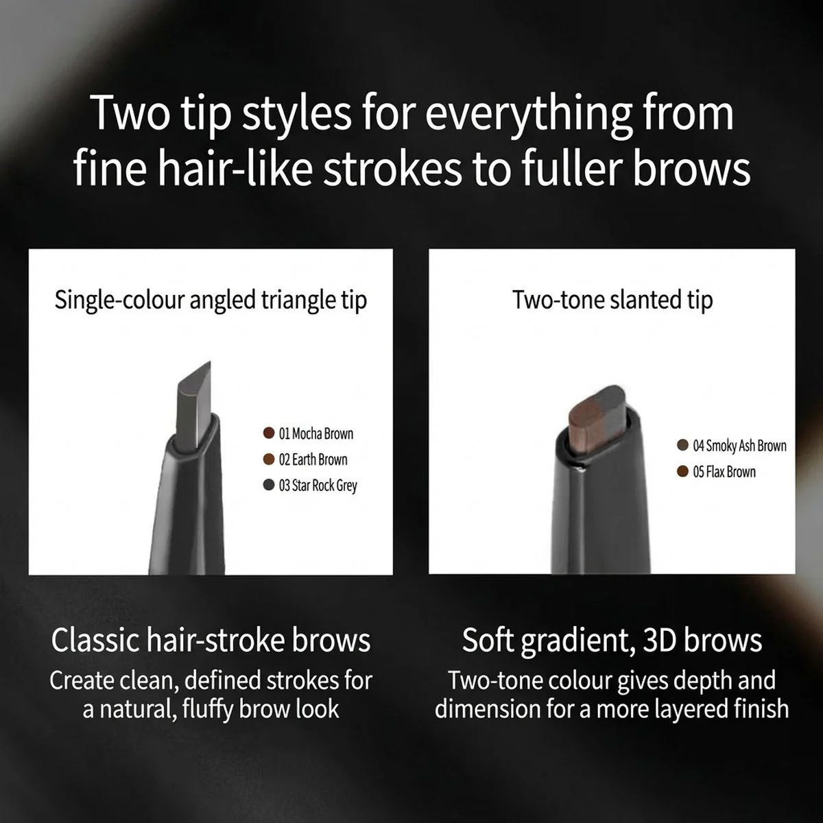 Colorkey 3D Eyebrow Pencil #03 Starry Gray - Image 3
