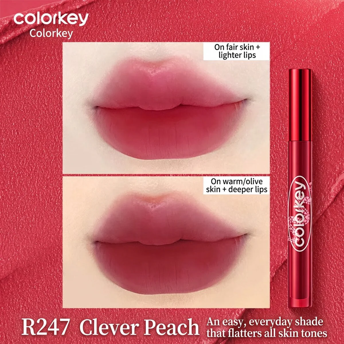 Colorkey Velvet Lipstick #R247 Snake Year Limited Edition