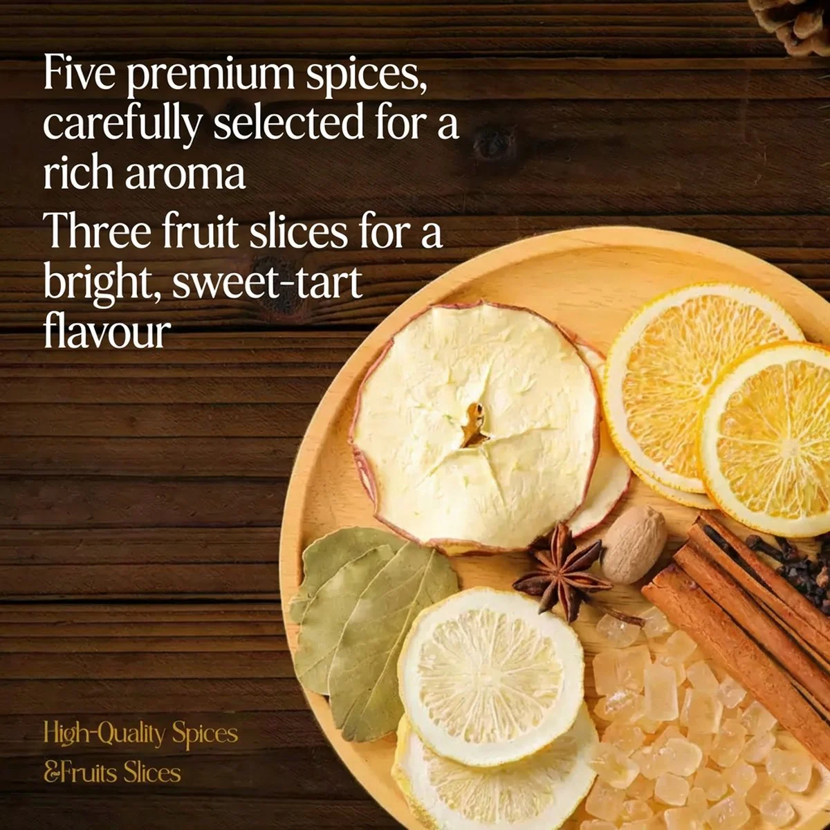Cookdiary French Mulled Wine Spice Kit 92.5g x 5 Packs - Mulled Red Wine Spice Sachets - Image 2