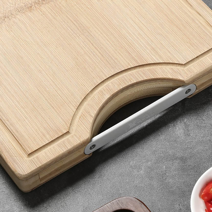 Cooker King Natural Thickened Bamboo Cutting Board - 40x30x3cm - Image 2