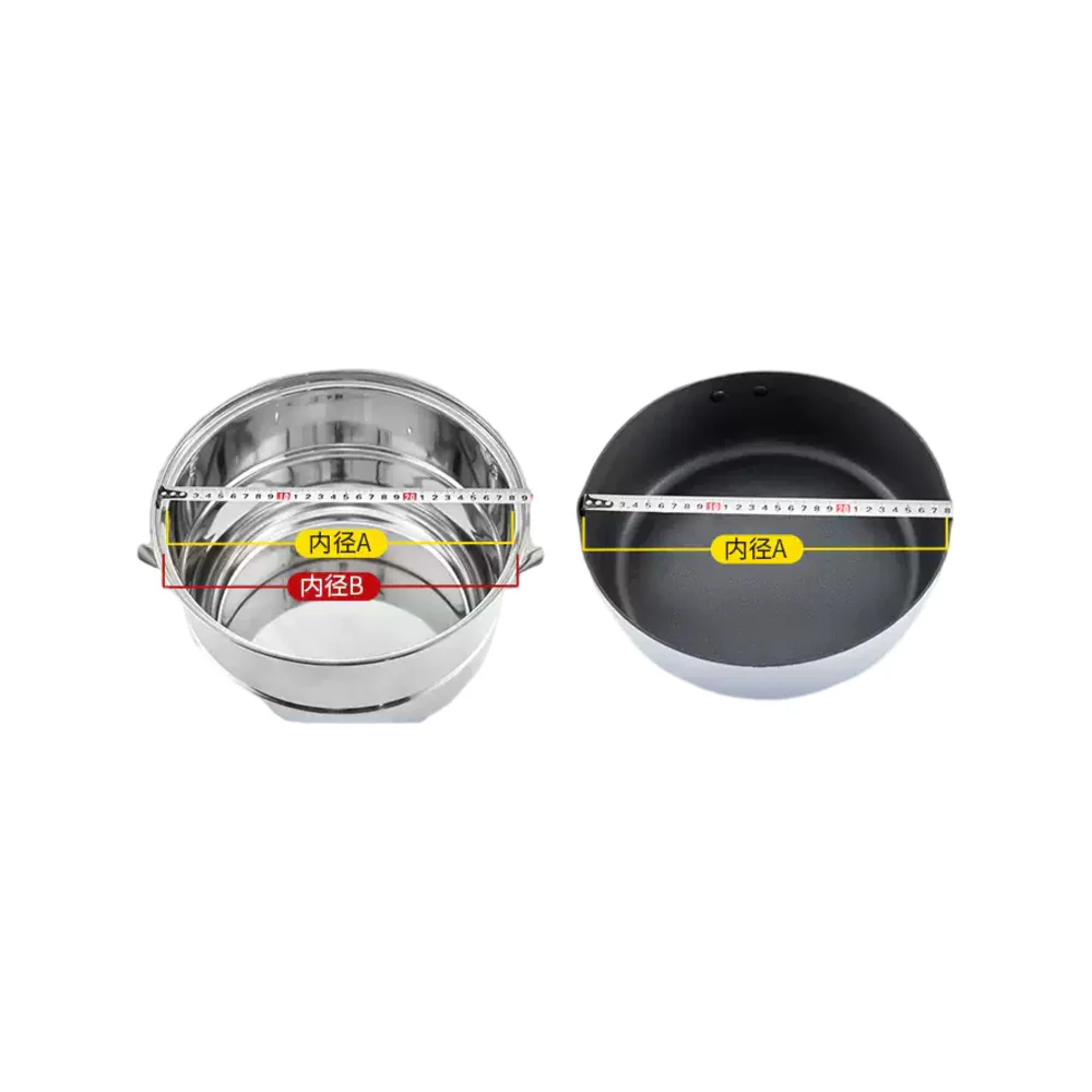 Cooker King Standable Glass Lid with Stainless-Steel Rim 32 cm – Universal Upright Handle Pan Cover - Image 2