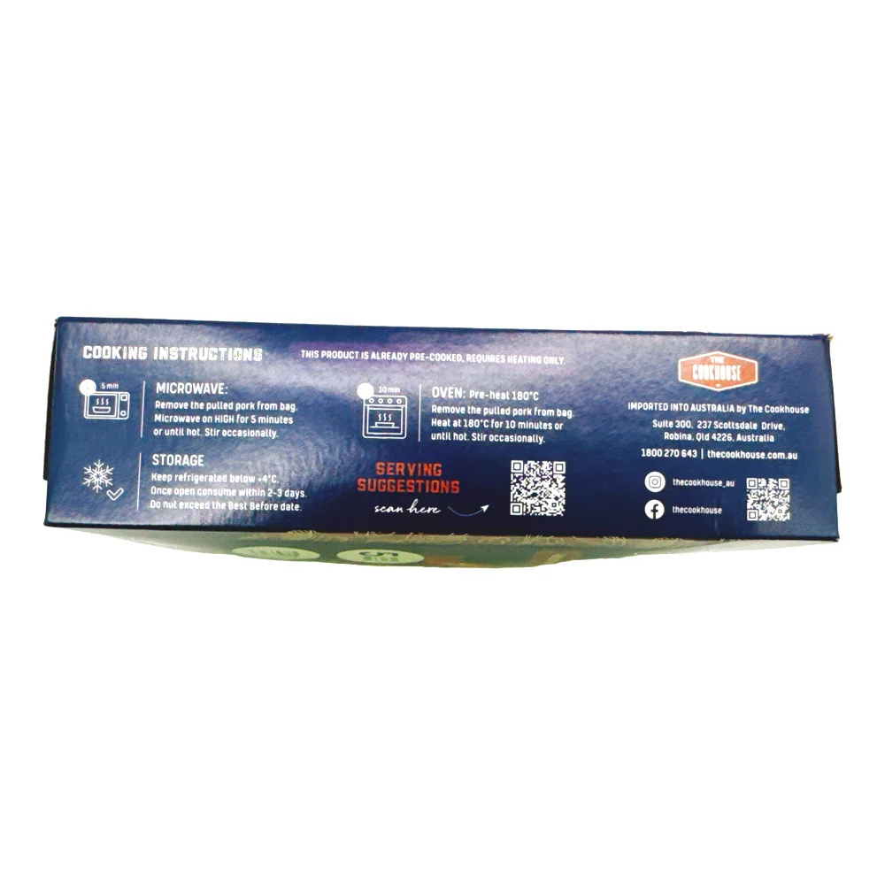 Cookhouse American BBQ Sauce Pulled Pork 400g - Image 3