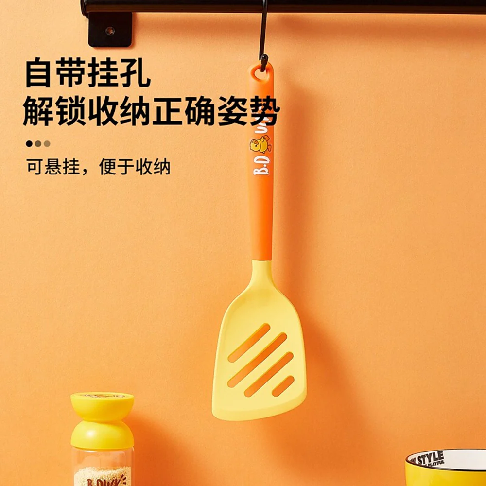 Cooking Emperor Little Yellow Duck Silicone Spatula - Image 4
