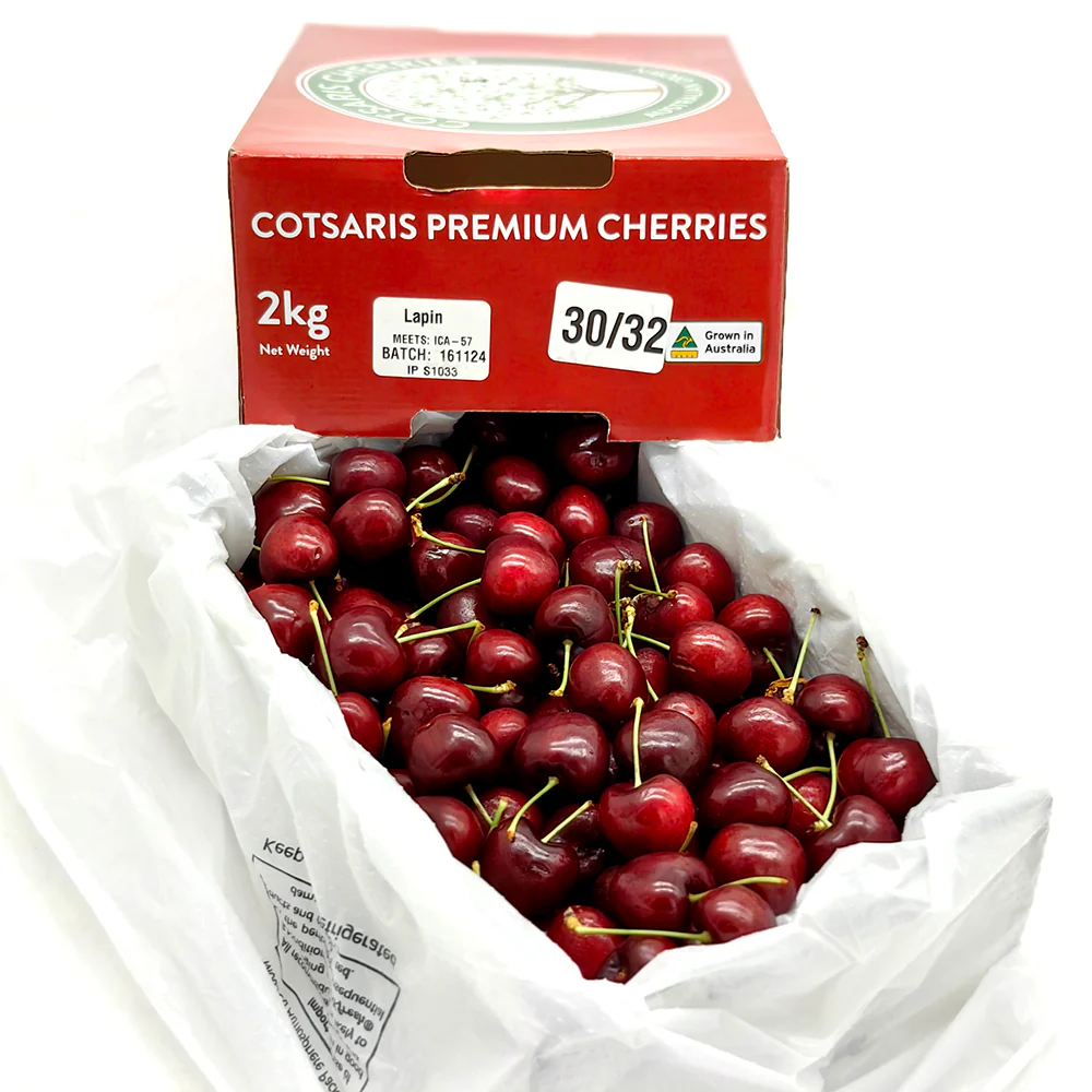 Cotsaris Lapin Cherries Gift Box - 30-32mm, 2kg - Image 5