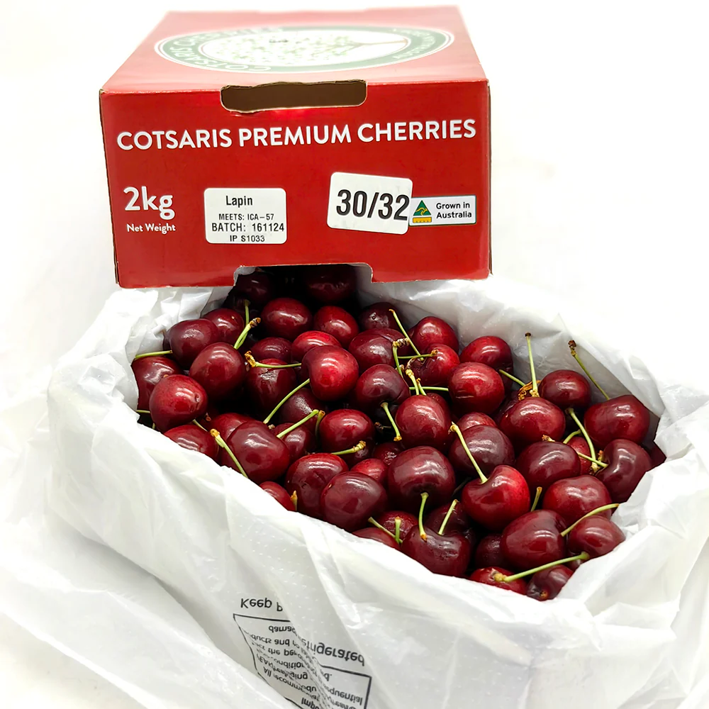 Cotsaris Lapin Cherries Gift Box - 30-32mm, 2kg - Image 6