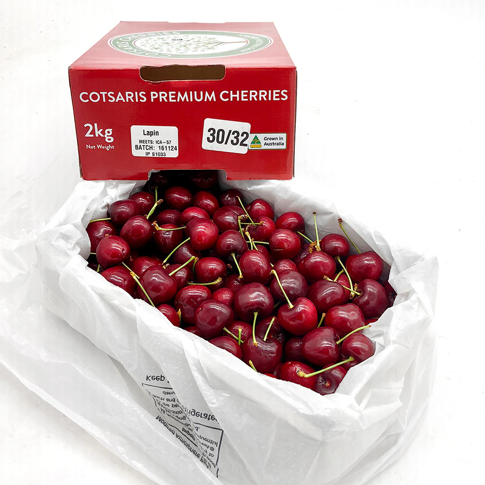 Cotsaris Lapin Cherries Gift Box - 30-32mm, 2kg - Image 7