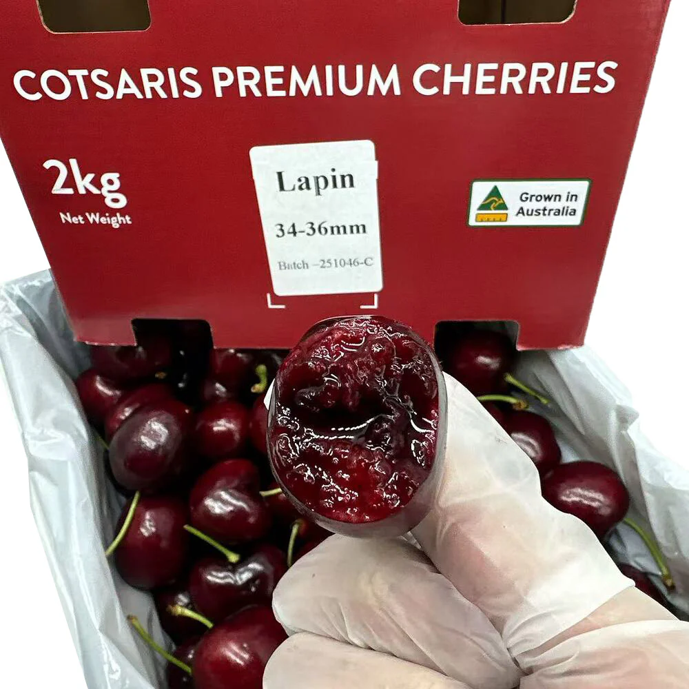 Cotsaris Lapin Premium Cherries 34–36mm Gift Box 2kg - Image 4