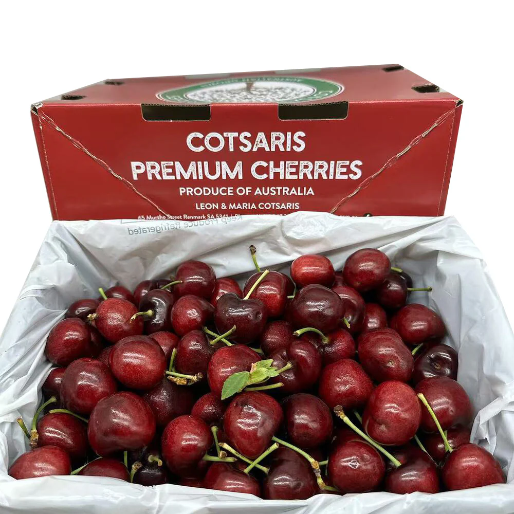 Cotsaris Premium Lapin Cherries 32–34mm Gift Box – 2kg