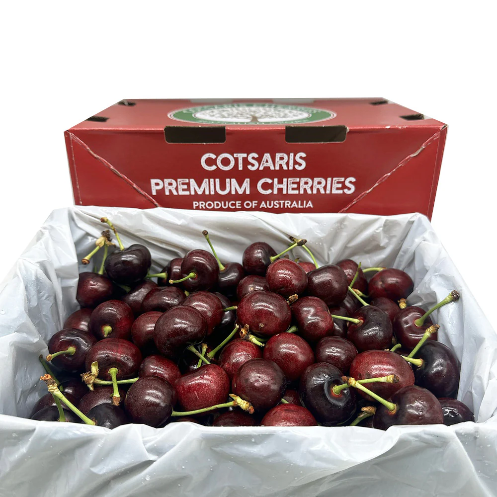 Cotsaris Royal Hazel Premium Cherries Gift Box 32–34mm – 2kg