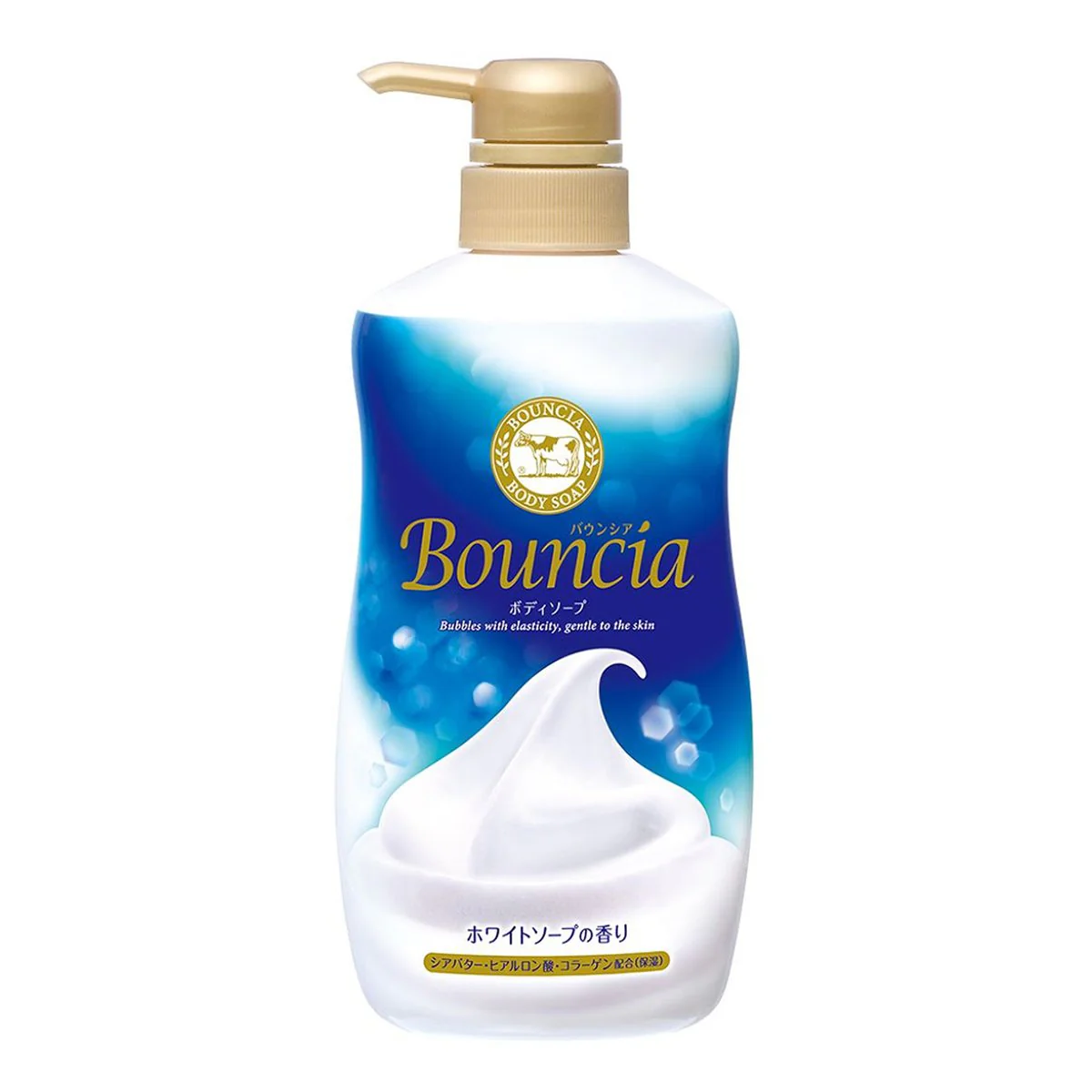 Cow Bouncia Body Soap - Milk Floral Scent, 480ml