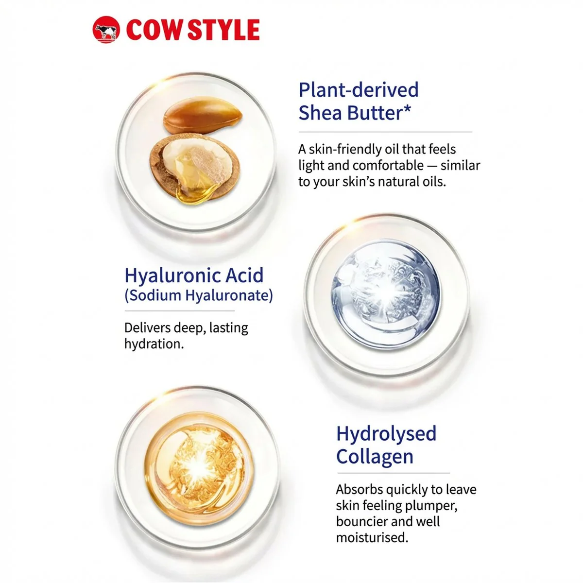 Cow Bouncia Body Soap with Floral Scent - 480ml - Image 3