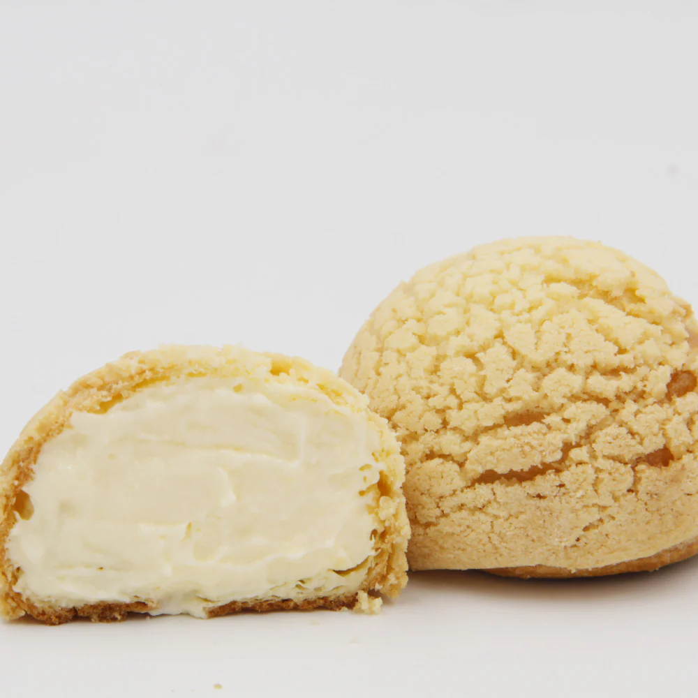 Crispy Vanilla Cream Puffs – 6 Pieces, 360g - Cream-Filled Choux Pastry - Image 2
