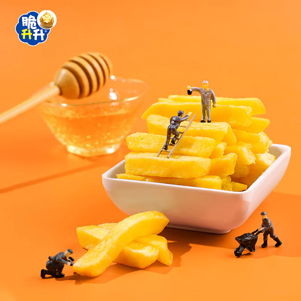 CrispySheng Honey Butter Potato Sticks - 100g - Image 3