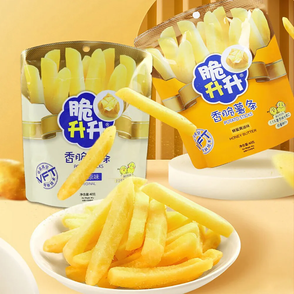 CrispySheng Original Flavor Potato Sticks - 40g - Image 2