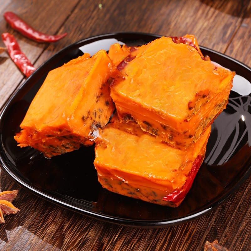 Dahongpao Handmade Spicy Hot Pot Soup Base - 4 Pieces, 360g - Image 4