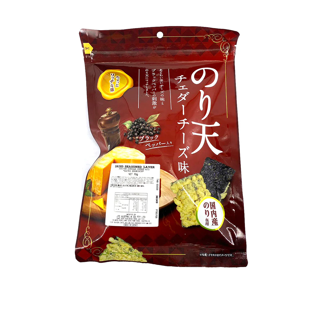 Daiko Tempura Cheese Flavor Seaweed Crisps - 70g - Image 4