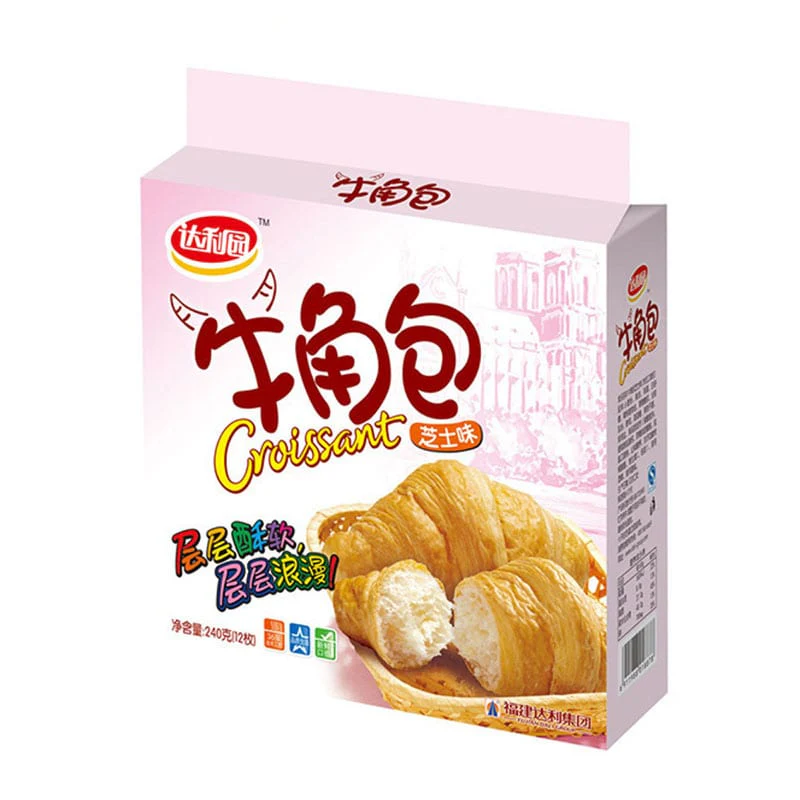 Daliyuan Cheese Flavored Croissants - 12 Pieces, 240g - Image 4