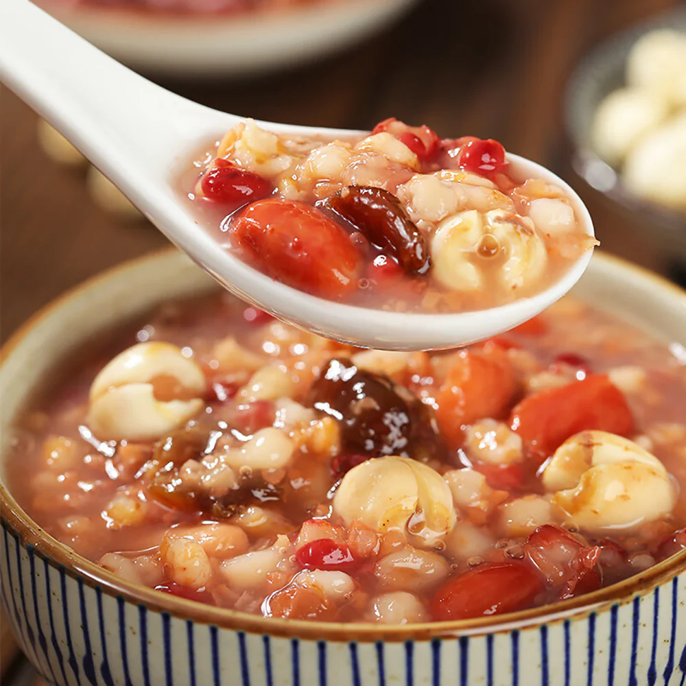 Daliyuan Longan and Lotus Seed Eight Treasures Porridge - 360g x 12 Cans - Image 4