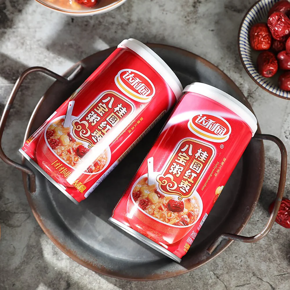 Daliyuan Longan and Red Date Eight Treasures Congee - 360g x 12 Cans - Image 3