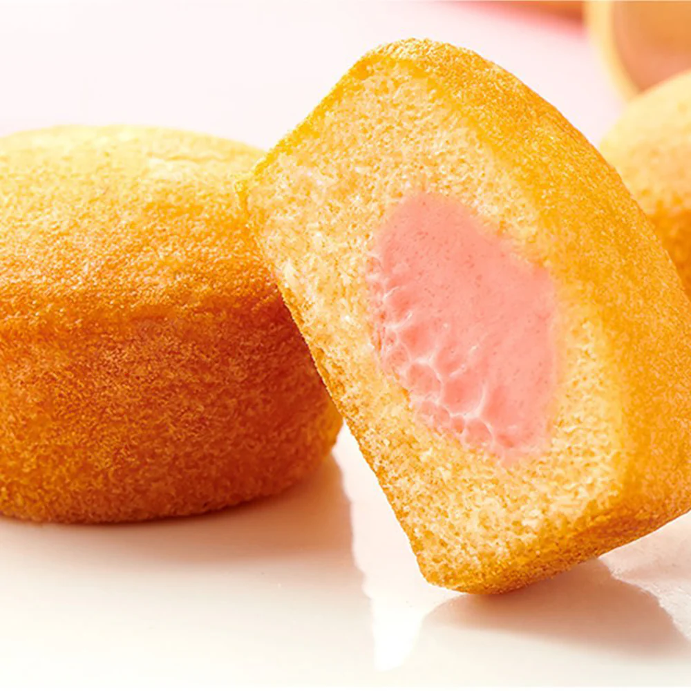 Daliyuan Strawberry Filled Cakes - 230g, 10 Pieces - Image 3