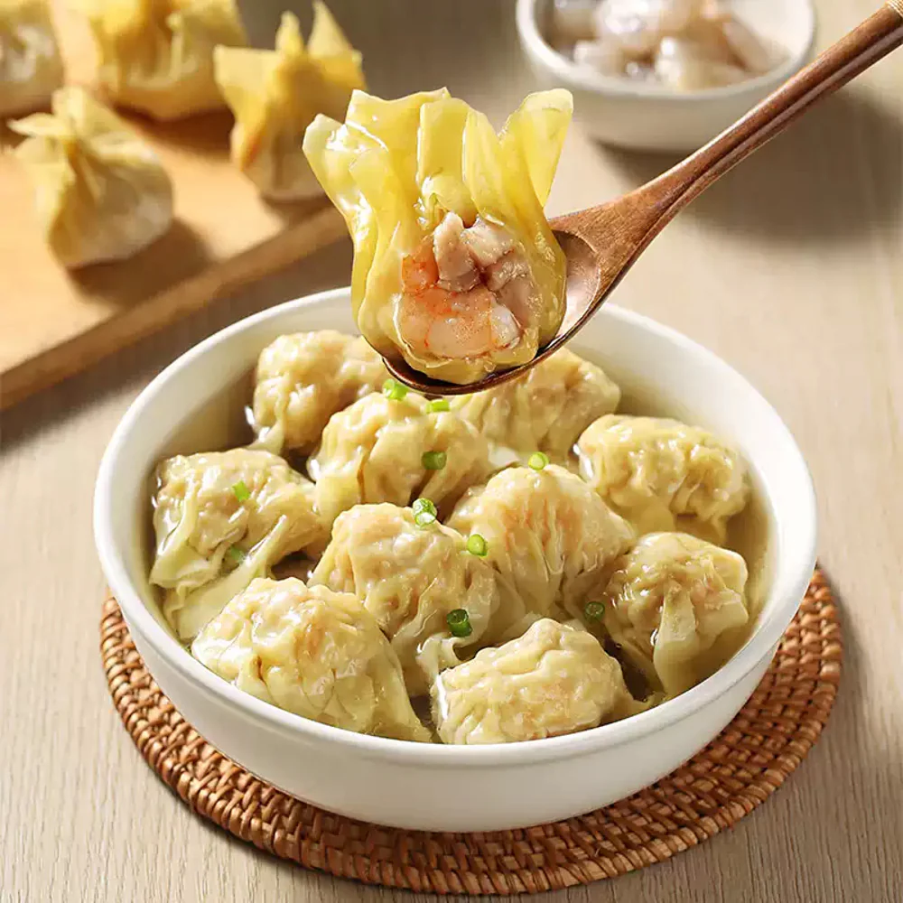 Daoxiang Chengzhi Hong Kong-Style Shrimp Wontons 216g - Image 2