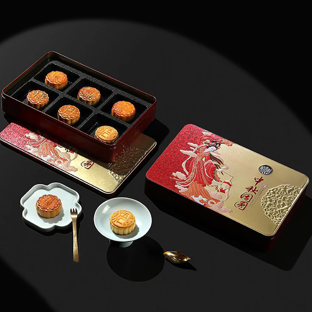 Daoxiangcun Mid-Autumn Reunion Mooncakes Gift Box - 400g - Image 4