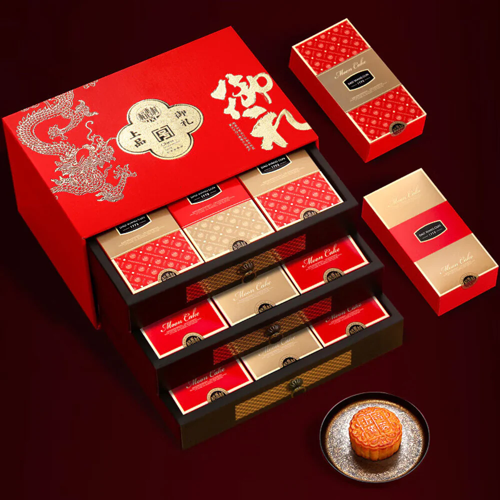 Daoxiangcun Premium Imperial Gift Mooncake Assortment 18pcs 1.1kg - Mid-Autumn Festival Gift Set - Image 2