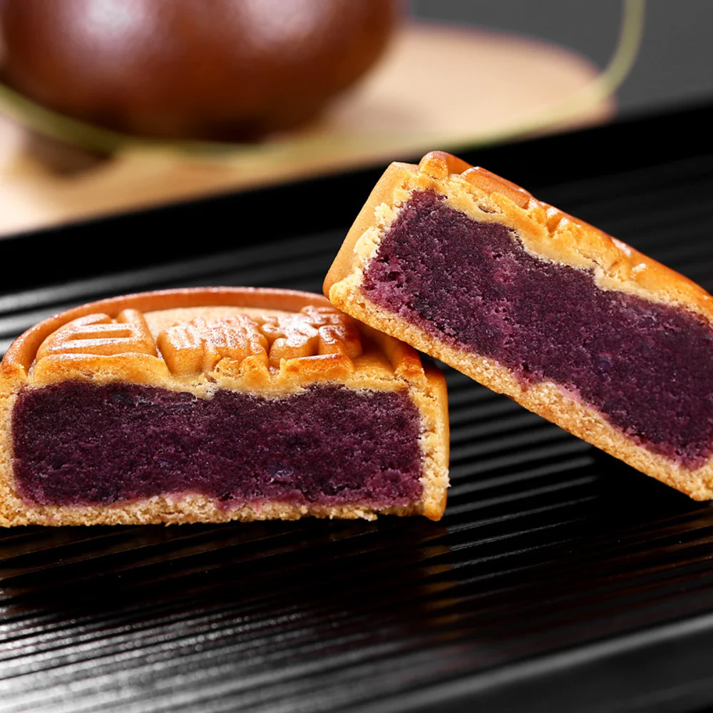 Daoxiangcun Reunion & Prosperity Mooncake Gift Box 525g (15 Pieces) - Mid-Autumn Festival Assorted Mooncakes - Image 3