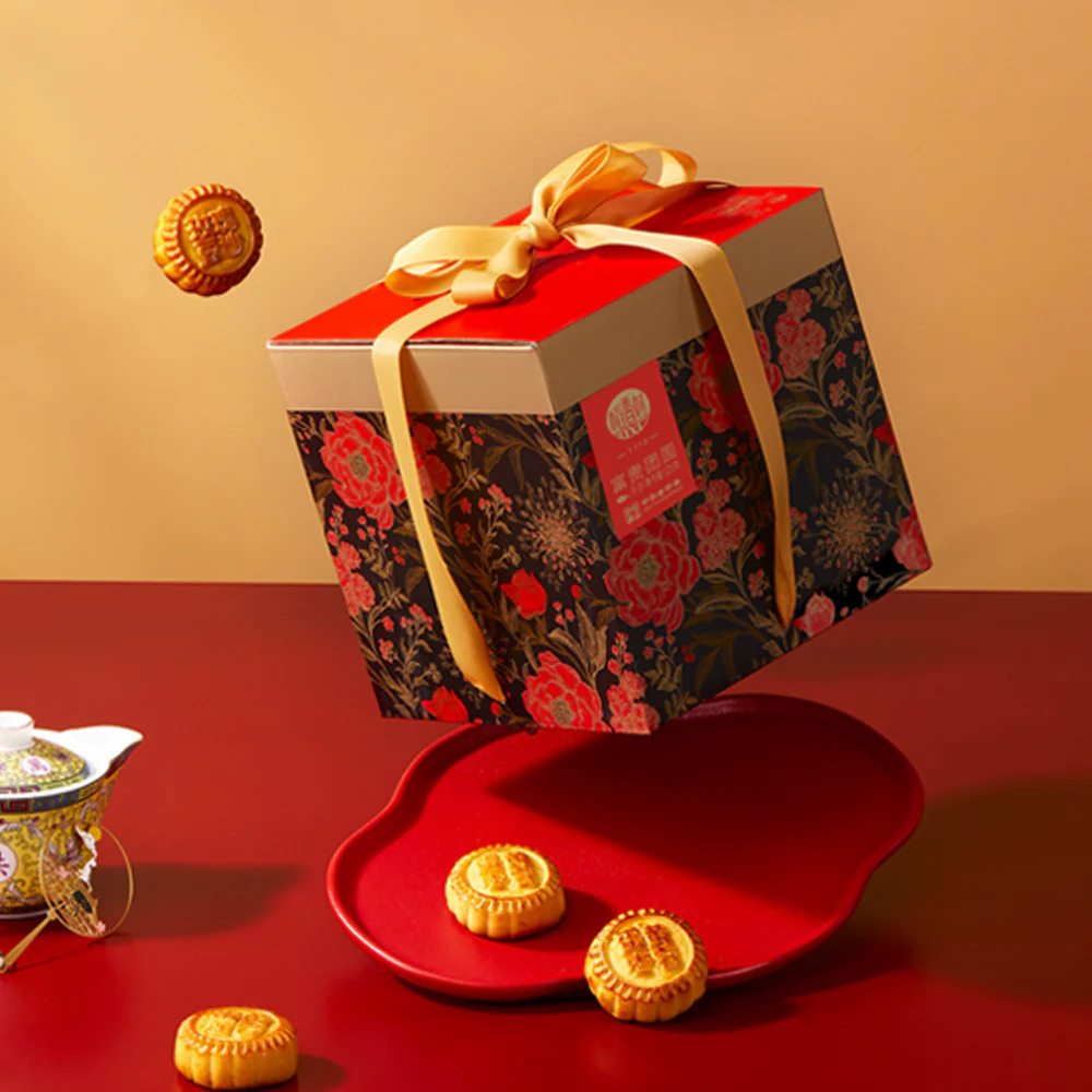 Daoxiangcun Riches & Honour Reunion Cake Gift Set - 5 Flavors, 15 Pieces, 525g - Image 3