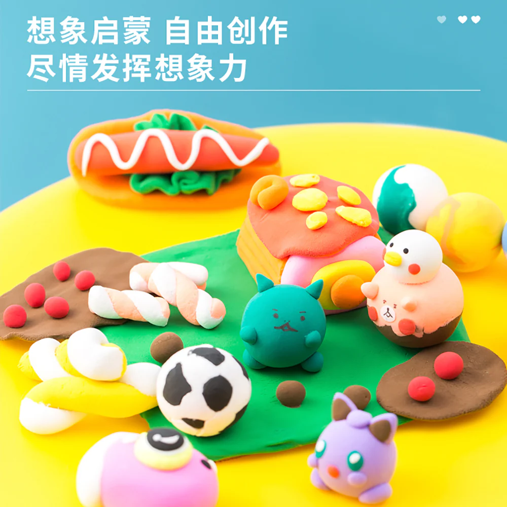 Deli 24-Color Clay Set - Pink Packaging, Suitable for Ages 3+ - Image 3