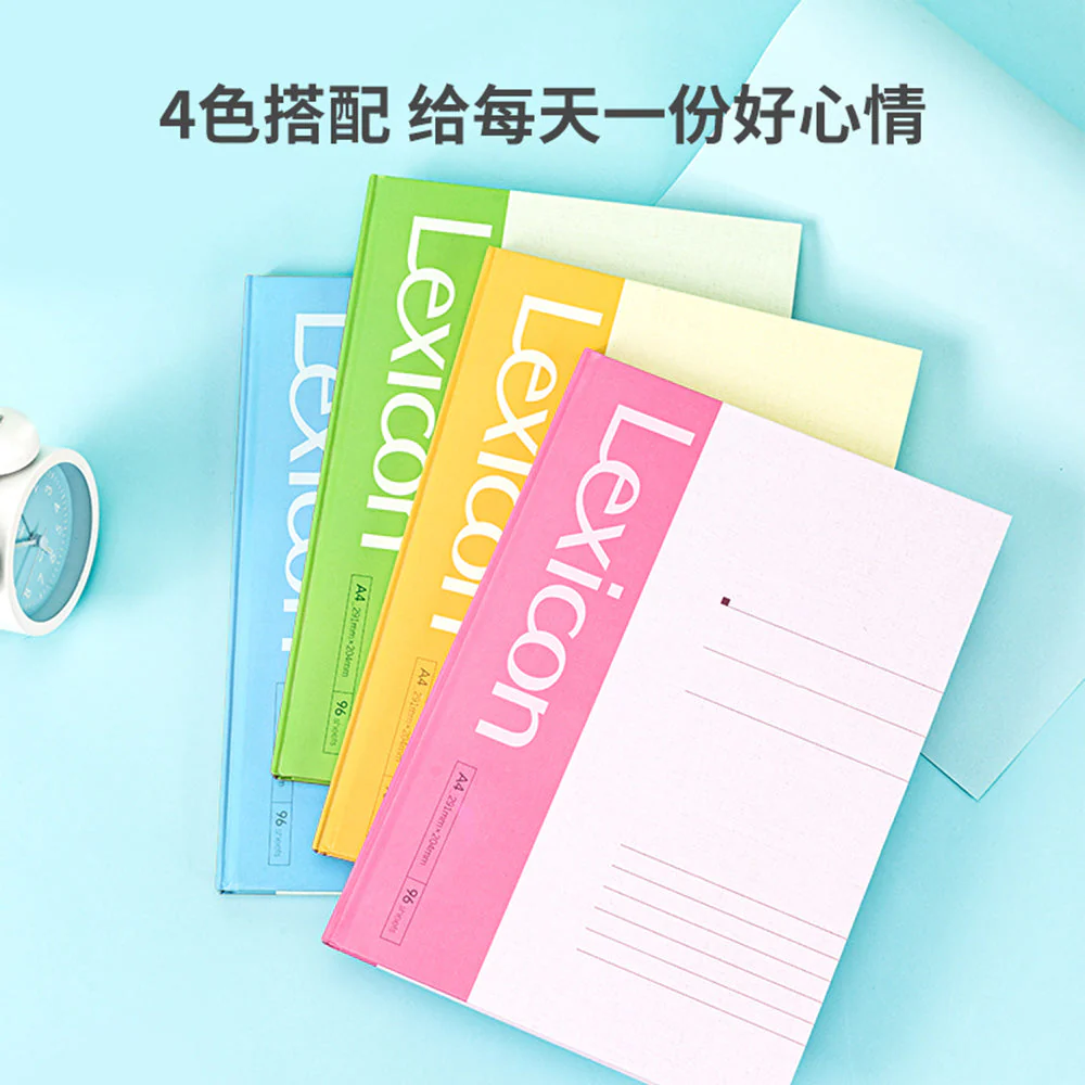 Deli A5 Hardcover Notebook - 96 Pages X3 - Image 2