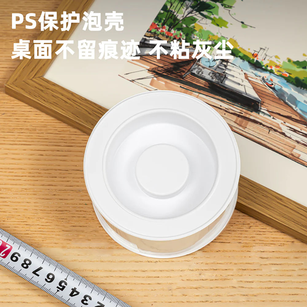 Deli Double-Sided Transparent Tape - 5*300cm, 1 Roll - Image 4