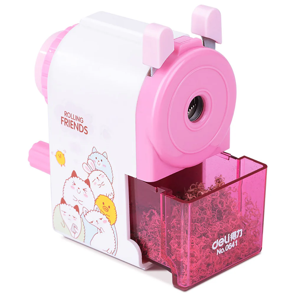 Deli Pencil Sharpener - Blue, Suitable for Ages 6 and Up - Image 3
