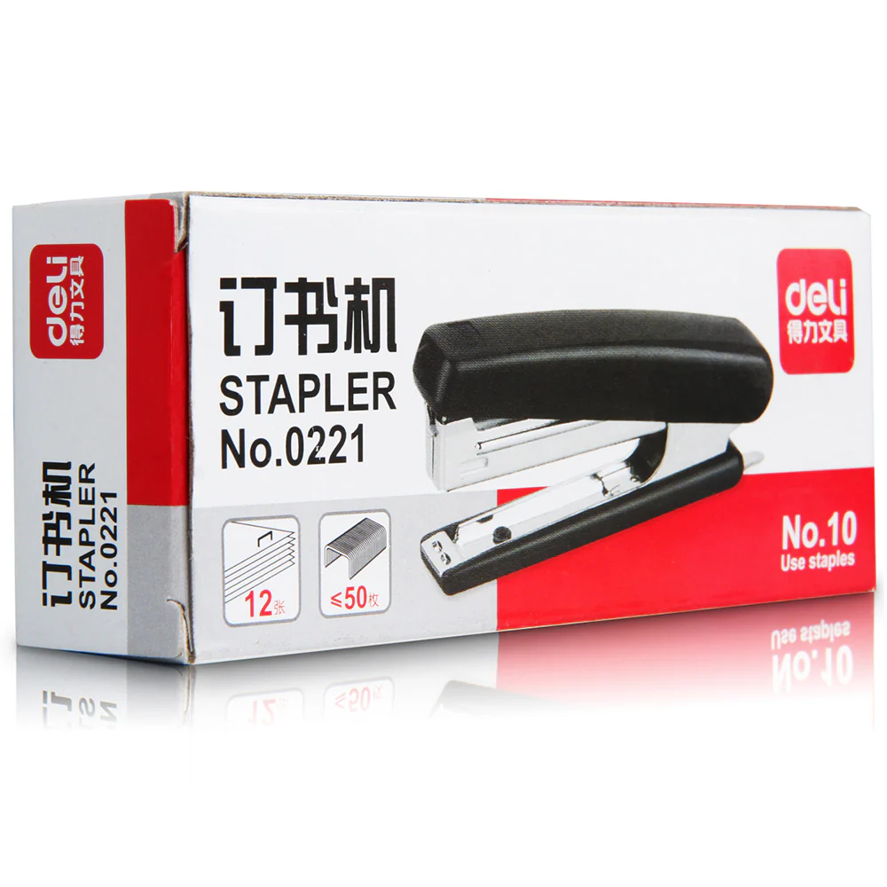 Deli Stapler Black - Image 3