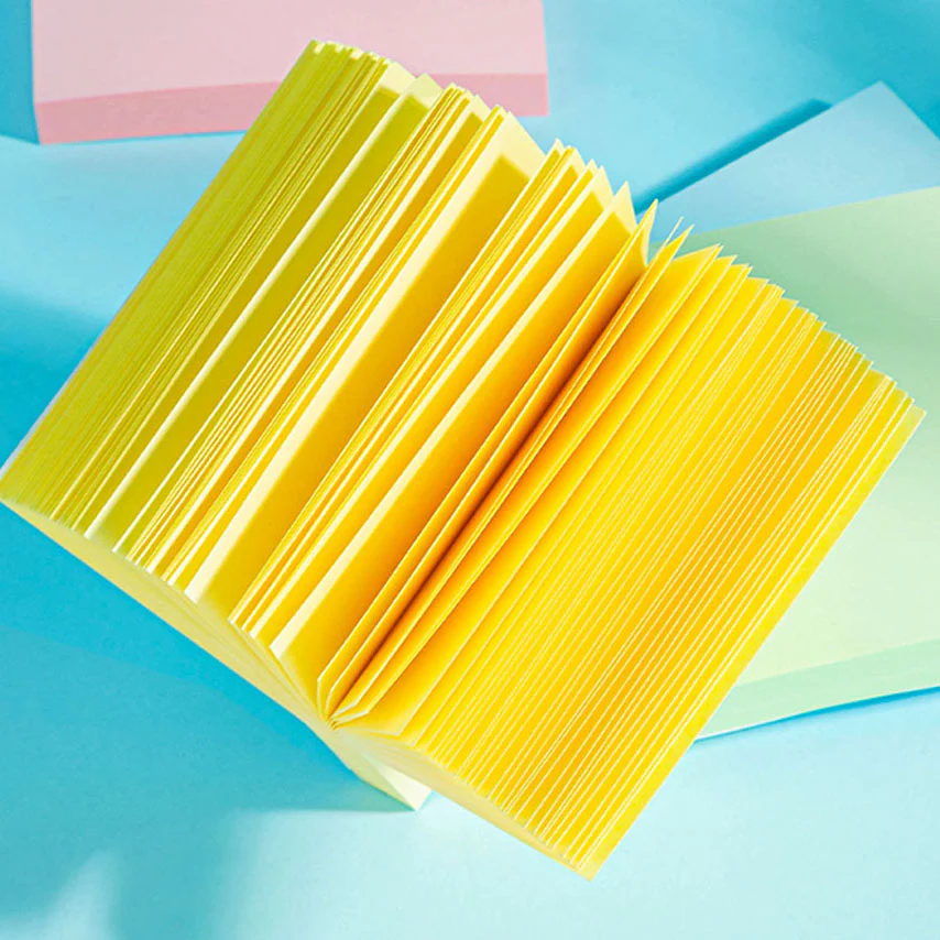 Deli Sticky Notes 76*76mm - 400 Sheets/Pack - Image 2