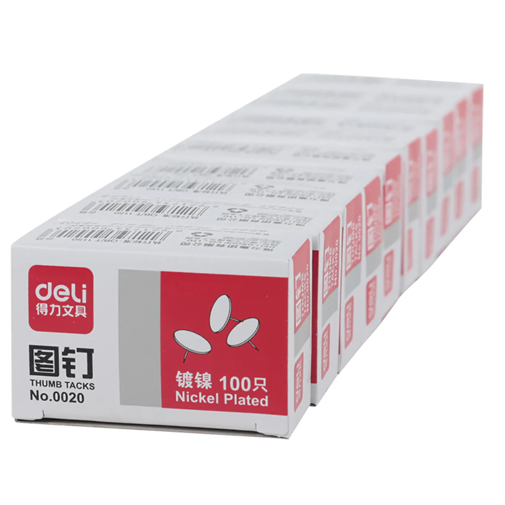 Deli Thumb Tacks - 100 Pieces - Image 2