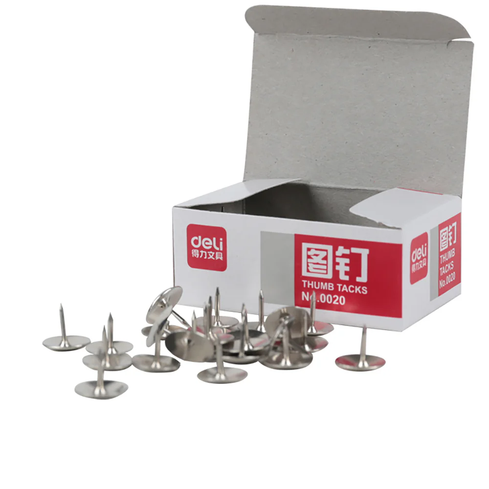 Deli Thumb Tacks - 100 Pieces - Image 5