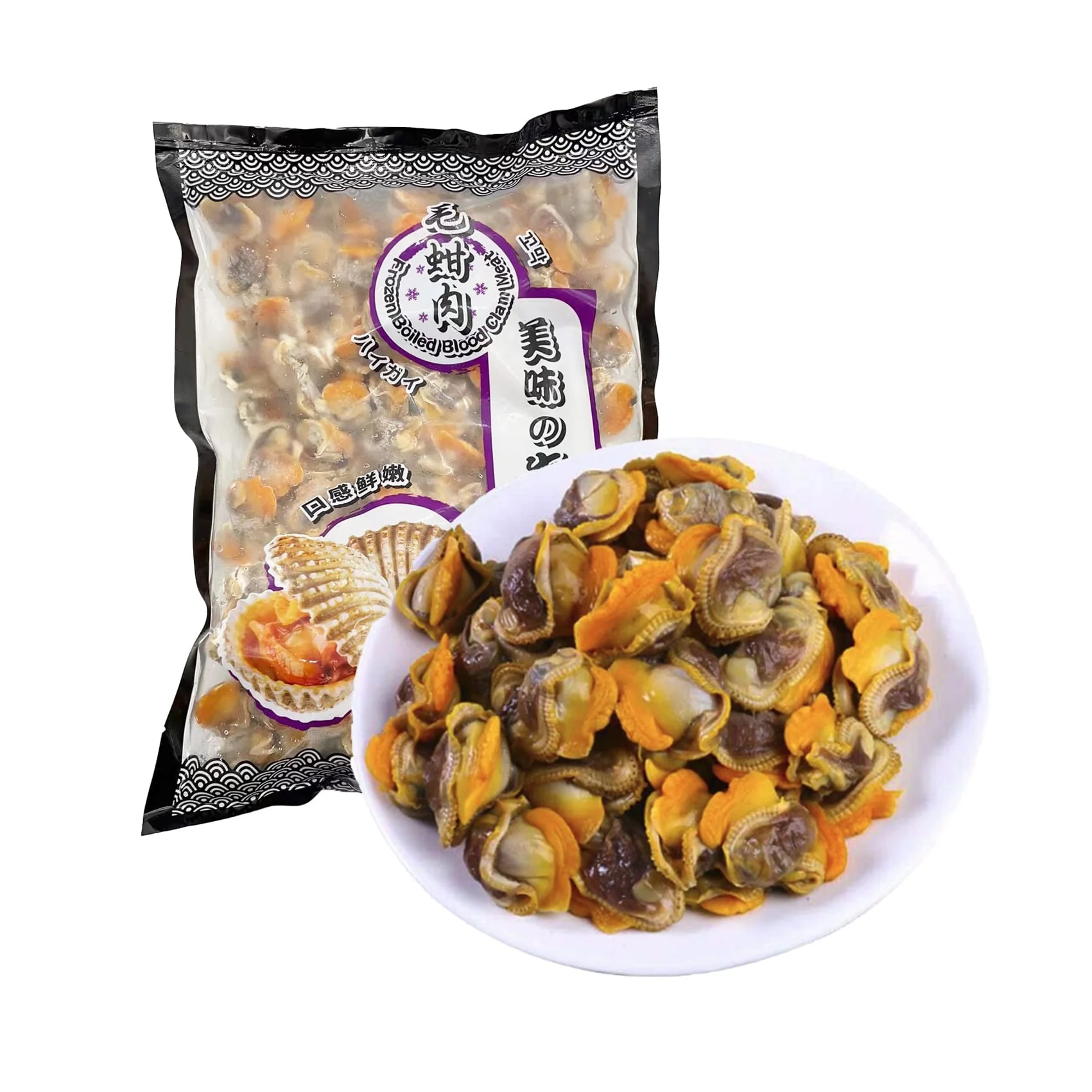 Delicious Life Frozen Blood Clam Meat - 500g