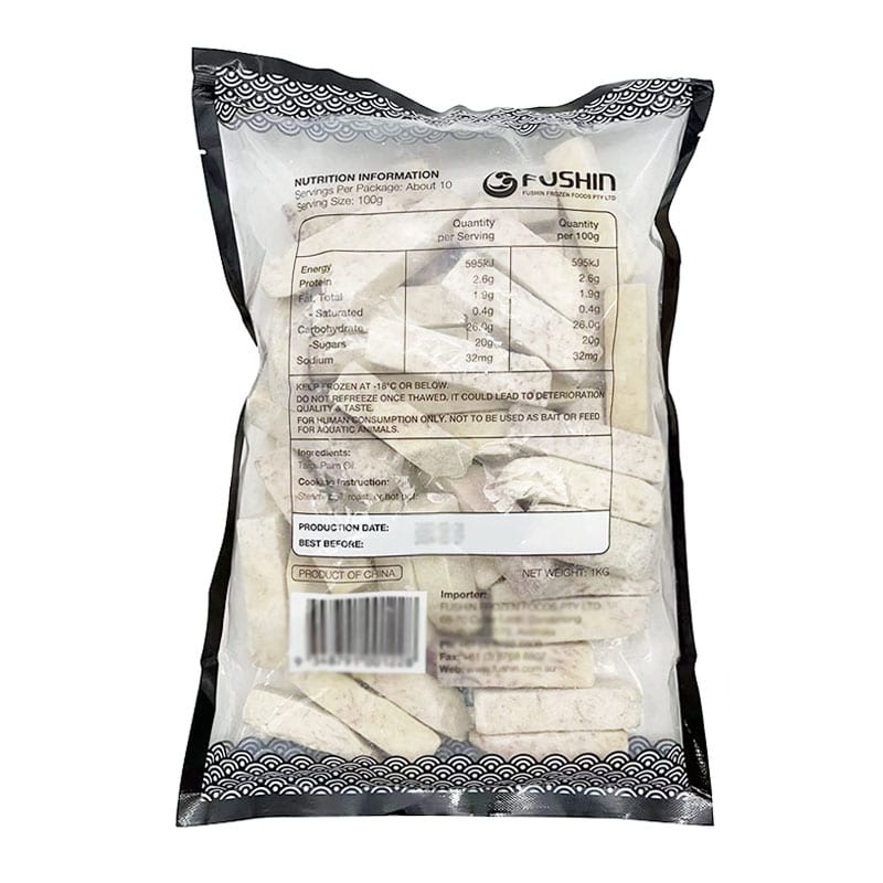 Delicious Life Frozen Taro Strips - 1kg - Image 2
