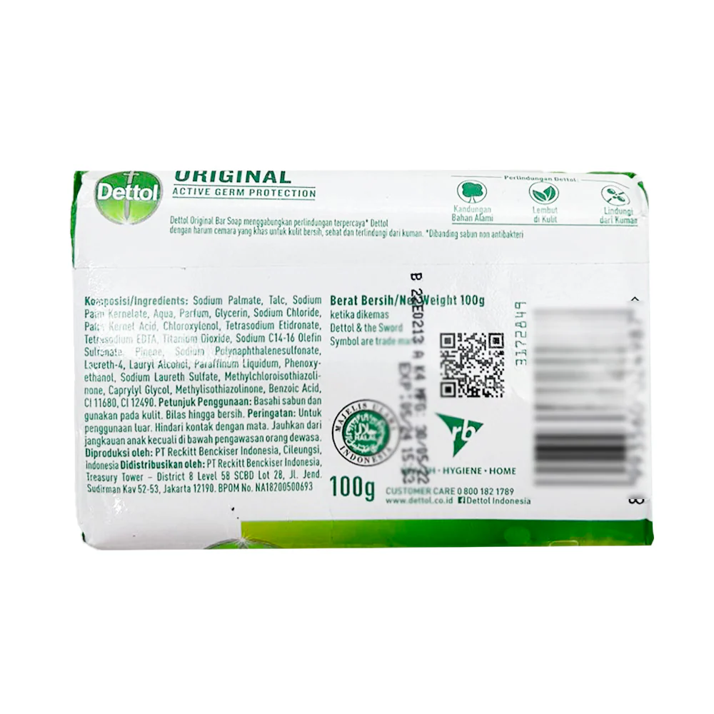 Dettol Antibacterial Laundry Soap - 100g - Image 3