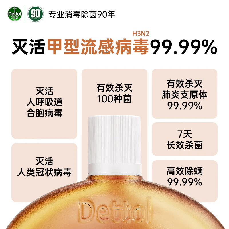 Dettol Antiseptic Liquid - 750ml - Image 2
