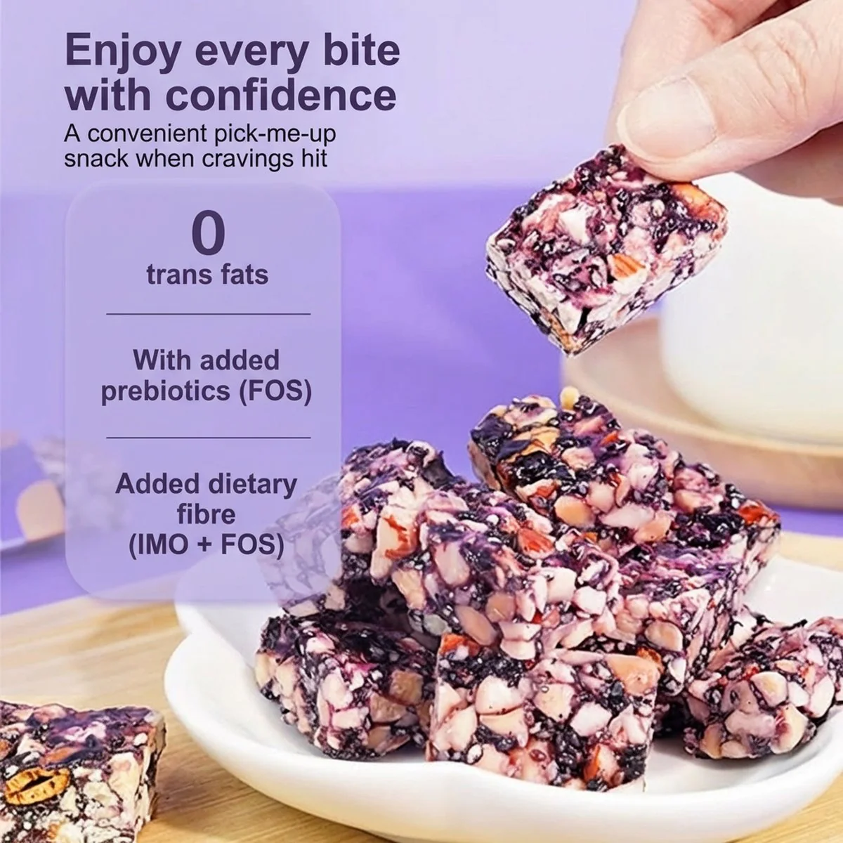 DGI Low GI Five Black Nut Crunch - 500g - Image 3