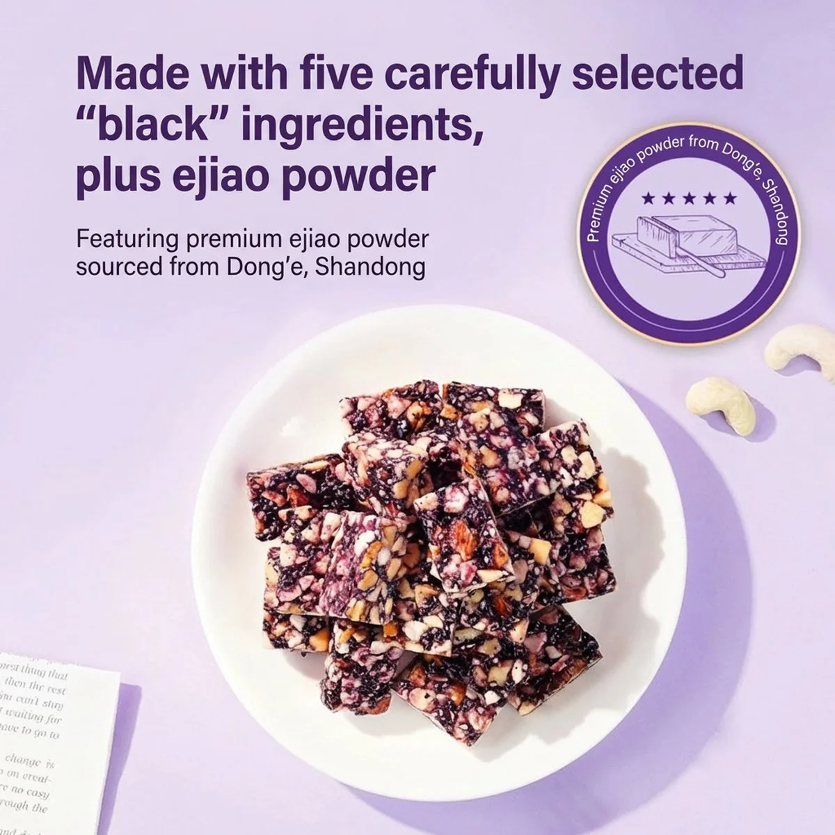 DGI Low GI Five Black Nut Crunch - 500g - Image 4