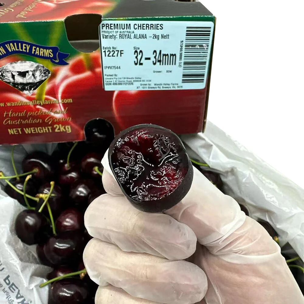 Diamond Royal Alana Cherries 32–34mm Gift Box – 2kg - Image 4
