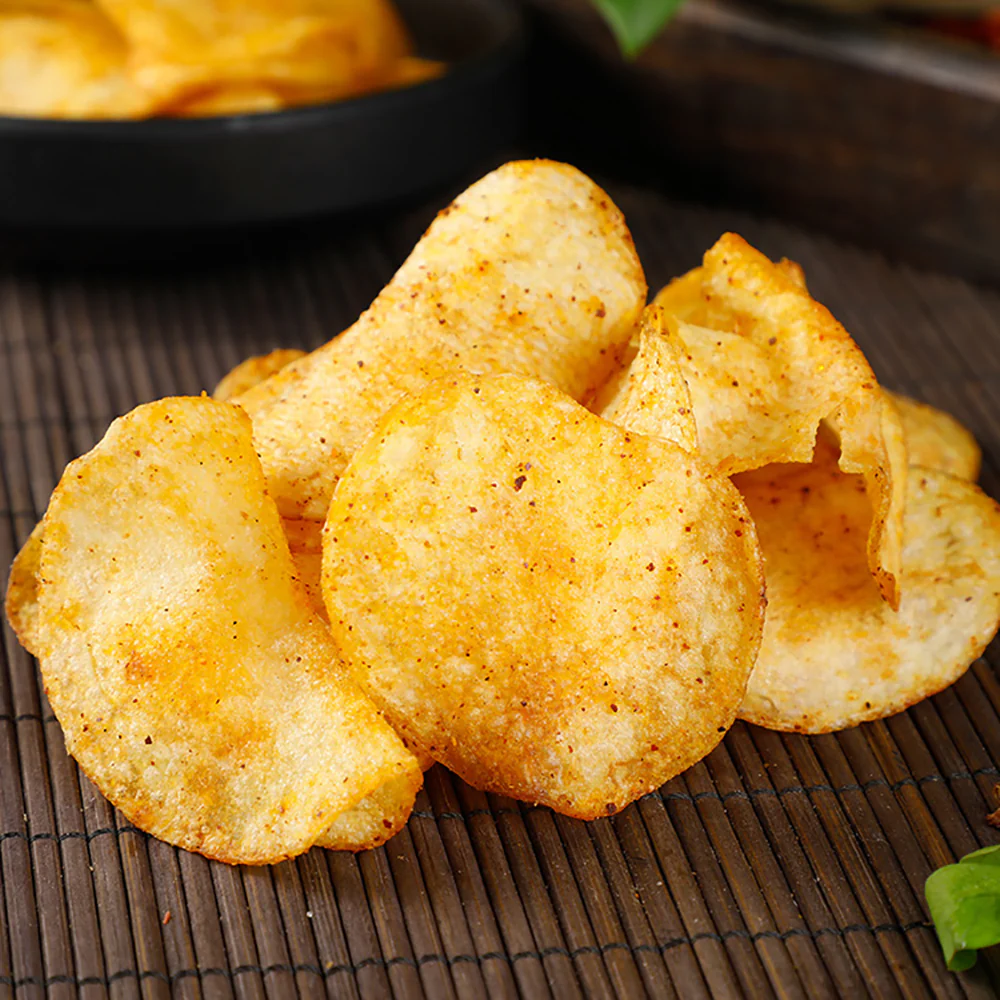 Dian Er Wa Fragrant Spicy Potato Chips - 80g - Image 2