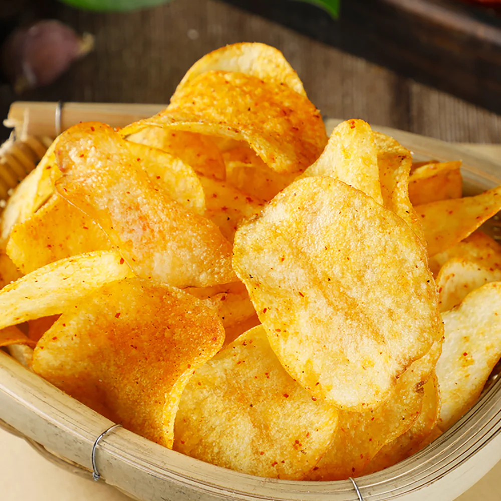 Dian Er Wa Fragrant Spicy Potato Chips - 80g - Image 3