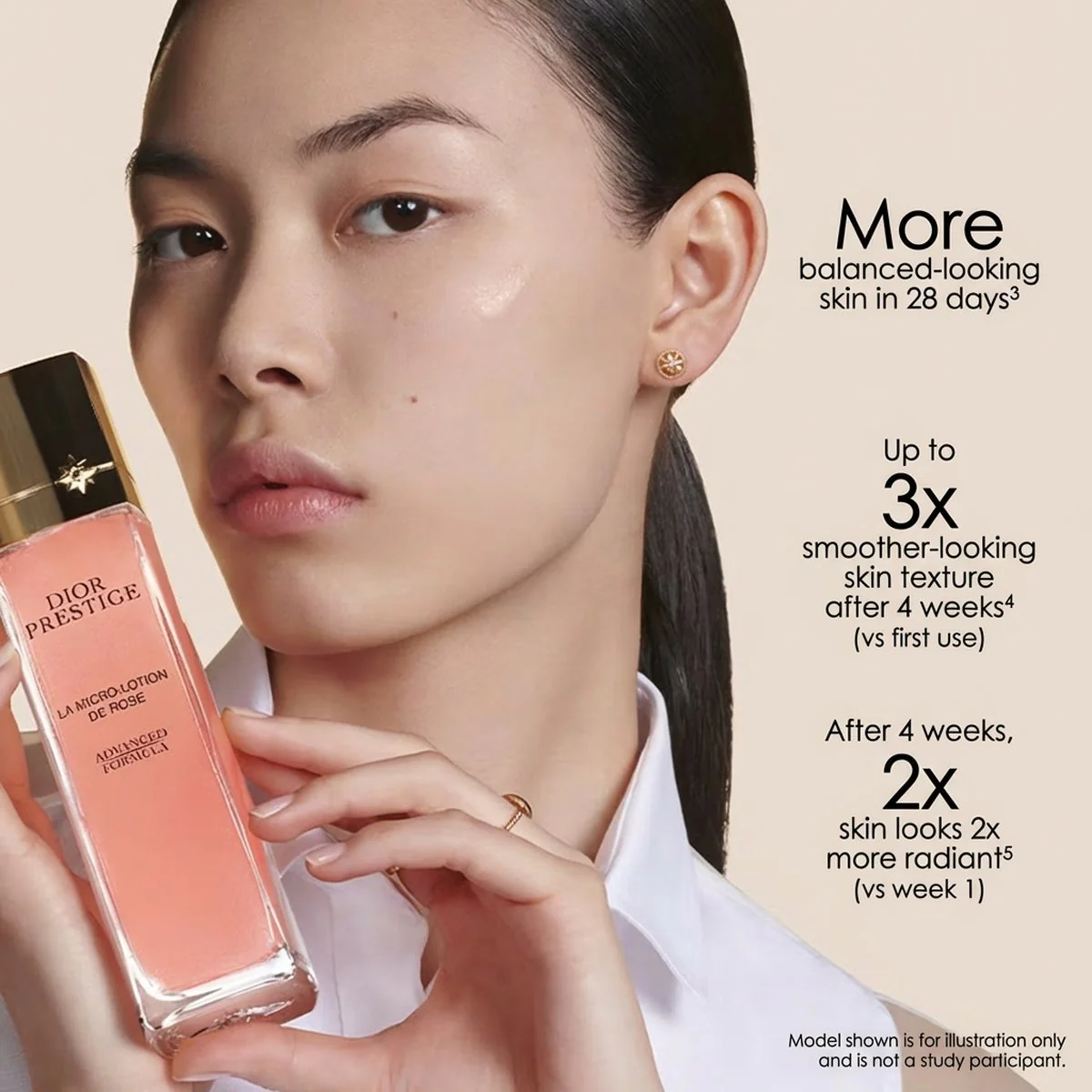 Dior Prestige La Micro-Lotion de Rose Advanced Formula 150ml – Hydrating Rose Essence Lotion - Image 2