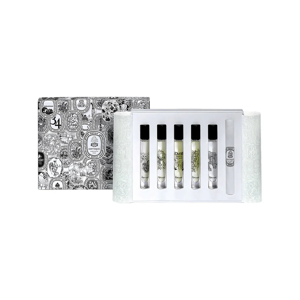 Diptyque Classic Eau de Toilette Discovery Set 7.5ml x 5 – Travel Spray Gift Set